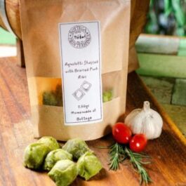 BOTTEGA HOMEMADE AGNOLOTTI STUFFED WITH BRAISED PORK RIBS 250GR FROZEN