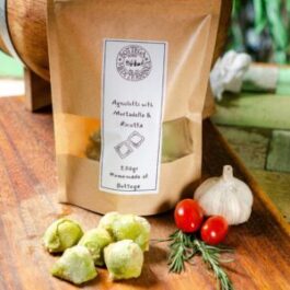 BOTTEGA HOMEMADE AGNOLOTTI STUFFED WITH MORTADELLA&RICOTTA 250GR FROZEN