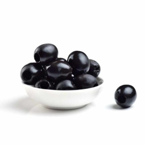 BOTTEGA PITTED BLACK OLIVES IN JAR 300GR