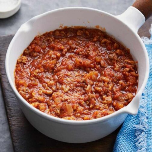 BOTTEGA FROZEN HOMEMADE BOLOGNESE SAUCE IN CUBES 750GR