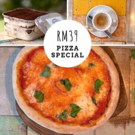 Special: Margherita Pizza, Tiramisu + FREE Espresso