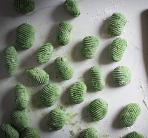 BOTTEGA HOMEMADE GREEN SPINACH POTATO GNOCCHI 250GR