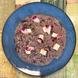 (V) Risotto al Radicchio