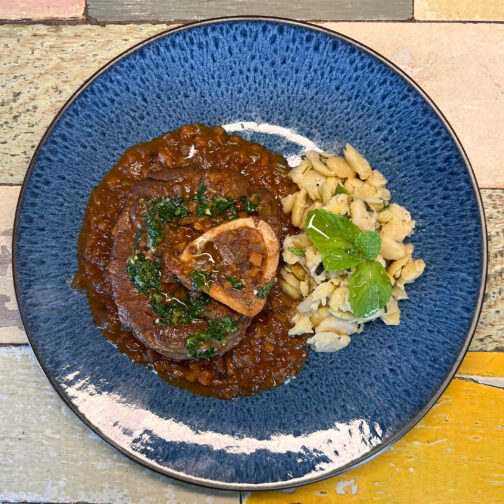 OSSOBUCO BRASATO CON FAVE