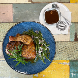 Mezzo Pollo Cotto Al Forno alla Trentina