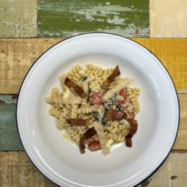 Fusilli Bucati, Asparagi Bianchi