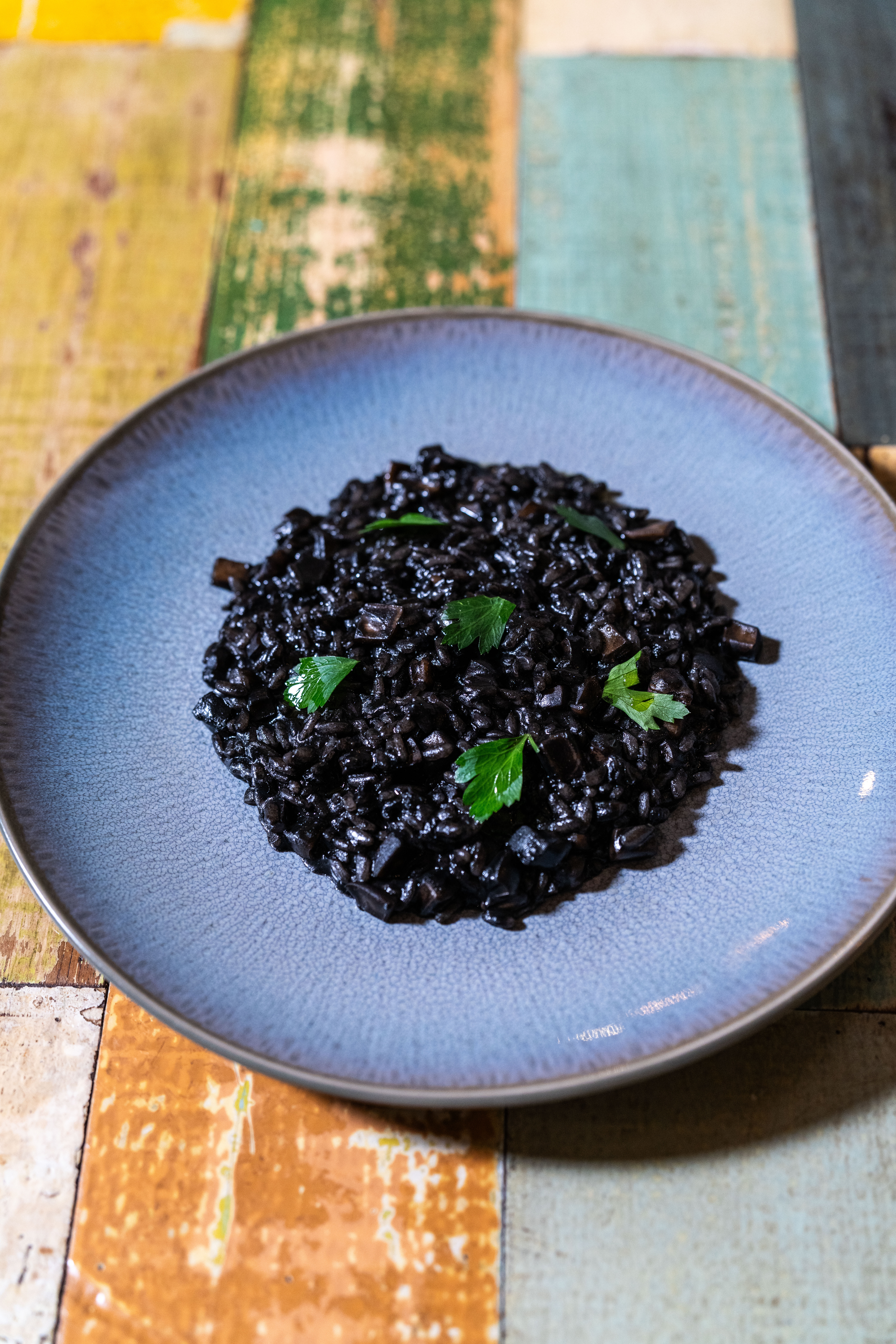 RISOTTO AL NERO DI SEPPIA